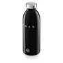 SMEG WBF01BL 24Bottles® Clima Bottle isolierte Edelstahlflasche Schwarz 500ml