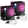 Philips Hue | Triangle – Smarte Lampe E27 | 2er Set