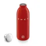 SMEG WBF01RD 24Bottles® Clima Bottle isolierte Edelstahlflasche Rot 500 ml