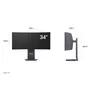 LG UltraGear 34GS95QE-B 34 Zoll UWQHD Curved OLED 21:9 240 Hz Gaming Monitor