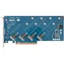 GIGABYTE CMTP1C2 M.2 Expansion Card 4 x Gen5 NVMe 2280/22110 Cards