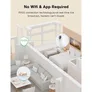 Momcozy Video-Babyphone, 12,7cm (5 Zoll), mit Akku, 1080P HD-Kamera
