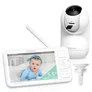 Momcozy Video-Babyphone BM03 13,97cm (5,5 Zoll) mit Akku, 1080P HD-Kamera