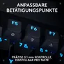 Logitech PRO X TKL RAPID Schwarz , Kabelgebundene Gaming-Tastatur, Magnetische Analog-Switches, Rapid-Trigger, LIGHTSYNC RGB-Beleuchtung, KEYCONTROL, 1 ms Melderate