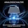 Logitech PRO X TKL RAPID Weiß, Kabelgebundene Gaming-Tastatur, Magnetische Analog-Switches, Rapid-Trigger, LIGHTSYNC RGB-Beleuchtung, KEYCONTROL, 1 ms Melderate