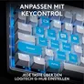 Logitech PRO X TKL RAPID Weiß, Kabelgebundene Gaming-Tastatur, Magnetische Analog-Switches, Rapid-Trigger, LIGHTSYNC RGB-Beleuchtung, KEYCONTROL, 1 ms Melderate