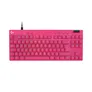 Logitech PRO X TKL RAPID Pink/Magenta, Kabelgebundene Gaming-Tastatur, Magnetische Analog-Switches, Rapid-Trigger, LIGHTSYNC RGB-Beleuchtung, KEYCONTROL, 1 ms Melderate