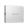 Samsung Portable SSD T7 Resurrected 4 TB USB-C 3.1 (10Gb/​s) Silber externe Festplatte SSD