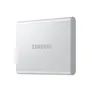 Samsung Portable SSD T7 Resurrected 4 TB USB-C 3.1 (10Gb/​s) Silber externe Festplatte SSD