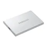 Samsung Portable SSD T7 Resurrected 4 TB USB-C 3.1 (10Gb/​s) Silber externe Festplatte SSD