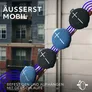 Ultimate Ears MINIROLL Blau, Mini Bluetooth Lautsprecher (A2DP), PartyUp Funktion, IP67- zertifizierte
