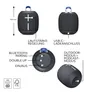 Ultimate Ears WONDERBOOM 4 Schwarz, Kompakter Bluetooth Lautsprecher (A2DP), 360- Grad- Klang, PartyUp Funktion, IP67- zertifizierte