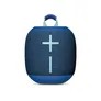 Ultimate Ears WONDERBOOM 4 Blau, Kompakter Bluetooth Lautsprecher (A2DP), 360- Grad- Klang, PartyUp Funktion, IP67- zertifizierte