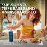 Ultimate Ears BOOM 4 Schwarz, Kompakter Bluetooth Lautsprecher (A2DP), 360- Grad- Klang, PartyUp Funktion, IP67- zertifizierte