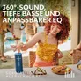 Ultimate Ears BOOM 4 Blau, Kompakter Bluetooth Lautsprecher (A2DP), 360- Grad- Klang, PartyUp Funktion, IP67- zertifizierte