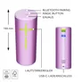 Ultimate Ears BOOM 4 Lilac Kompakter Bluetooth Lautsprecher (A2DP), 360- Grad- Klang, PartyUp Funktion, IP67- zertifizierte