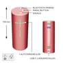 Ultimate Ears BOOM 4 Erdbeere/Rot Kompakter Bluetooth Lautsprecher (A2DP), 360- Grad- Klang, PartyUp Funktion, IP67- zertifizierte