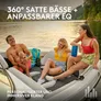 Ultimate Ears EVERBOOM Schwarz/Anthrazit, Bluetooth Lautsprecher (A2DP), 360- Grad-Klang, PartyUp Funktion, IP67- zertifizierte, anpassbarem EQ