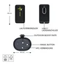 Ultimate Ears EVERBOOM Schwarz/Anthrazit, Bluetooth Lautsprecher (A2DP), 360- Grad-Klang, PartyUp Funktion, IP67- zertifizierte, anpassbarem EQ