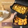 COSORI Turbo Tower 10,8 Liter Heissluftfritteuse CAF-DC121-ADER dunkelgrau