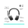 Logitech Zone Wireless 2 ES (Consumer/Retail) Grafit, Kabelloses USB-Headset mit adaptiver Hybrid-ANC, Mikrofon mit Geräuschunterdrückung