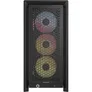 CORSAIR Frame 4000D LCD RS ARGB Schwarz Midi Tower ATX Gaming Gehäuse