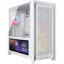 CORSAIR Frame 4000D LCD RS ARGB Weiß Midi Tower ATX Gaming Gehäuse