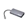 Lenovo 150 USB-C Travel Dock, HDMI, VGA, 3x USB-A, 1x SD-Card, Ethernet, 100W PD