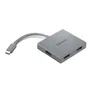 Lenovo 4-in-1 USB-C Hub Grau, HDMI, USB-A, 2x USB-A, 3.5mm Klinke-Combo