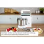 Unold Handmixer mit Rührschüssel Hannah weiß