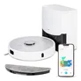 Medion MD120431 X42 SW+ Saug-Wischroboter mit Lasernavigation und Absaugstation