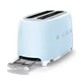 SMEG TSF02PBEU 50s Style 4 Scheiben Langschlitz Toaster Pastellblau