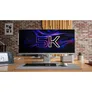 Alogic Edge 40C5KPD 101,6cm (40 Zoll) 5K IPS LED 21:9 60/100 Hz Monitor silber mit USB-C-Dock 90W PD