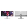 Alogic Edge 40C5KPD 101,6cm (40 Zoll) 5K IPS LED 21:9 60/100 Hz Monitor silber mit USB-C-Dock 90W PD