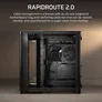 Corsair Air 5400 RS-R ARGB Schwarz Midi Tower ATX Gaming Gehäuse