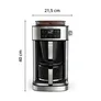 Krups KM 760D Aroma Kaffee-Maschine Schwarz 2-10 Tassen