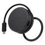 Satechi OntheGo™ 7-in-1 Multiport Adapter Schwarz