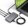 Satechi USB-C 4-Port Hub mit 2.5 Gigabit Ethernet Space Gray