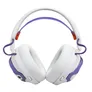 JBL Quantum 650 Wireless Over-Ear-Gaming-Headset, weiss/violett