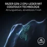 Razer ISKUR V2 NewGen Schwarz Gaming-Stuhl mit atmungsaktivem Komfort, Razer HyperFlex™ Lordosenstütze