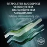 Razer ISKUR V2 NewGen Hellgrau Gaming-Stuhl mit atmungsaktivem Komfort, Razer HyperFlex™ Lordosenstütze