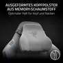 Razer ISKUR V2 NewGen Hellgrau Gaming-Stuhl mit atmungsaktivem Komfort, Razer HyperFlex™ Lordosenstütze