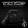 Razer ISKUR V2 NewGen Schwarz-/Grün Gaming-Stuhl mit atmungsaktivem Komfort, Razer HyperFlex™ Lordosenstütze