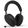Jabra Evolve3 85 MS Schwarz Kabelloses Bluetooth-Headset inkl. USB-C Dongle und kabellosem Ladepad, ANC (Aktive Geräuchunterdrückung)