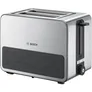 Bosch TAT7S25 Kompakt-Toaster grau schwarz