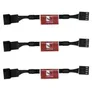 Noctua NA-SRC7 Lüfter Kabel 4-pin Adapter "Low-Noise" 3 Stk. schwarz