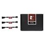 Noctua NA-SRC7 Lüfter Kabel 4-pin Adapter "Low-Noise" 3 Stk. schwarz