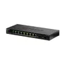 NETGEAR S350 Series 8-Port Gigabit Ethernet PoE+ Smart Managed Essentials Switch mit 2 Dedicated SFP Ports