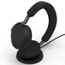 Jabra Evolve3 75 UC Schwarz Kabelloses Bluetooth-Headset inkl. USB-C Dongle und kabellosem Ladepad, ANC (Aktive Geräuchunterdrückung)