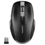 Cherry MW 2310 2.0 Schwarz – Kabellose Desktop-Maus, 2400 DPI, 2.4 Ghz USB-A Empfänger, 2x AA Batterie